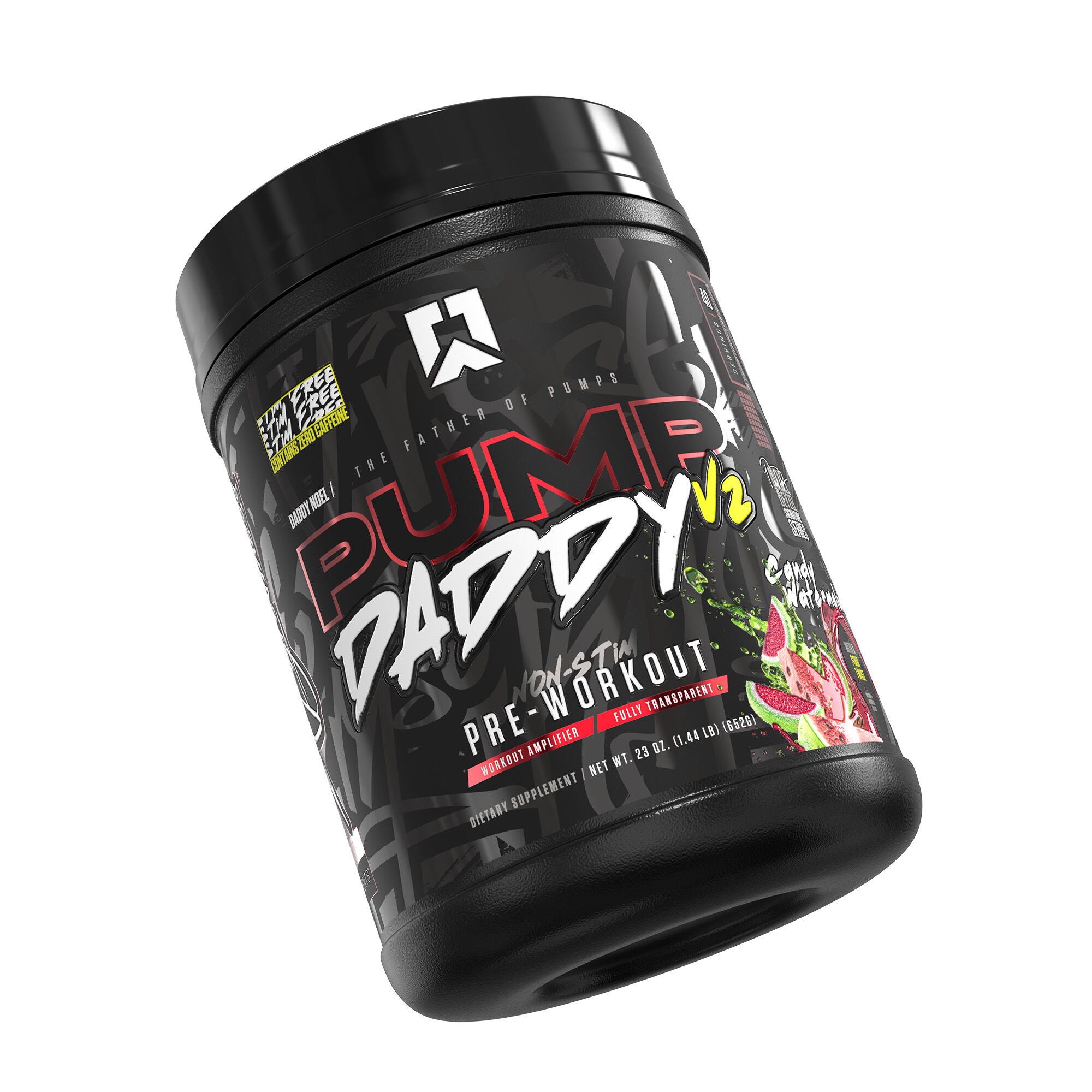 Pump Daddy Pre-Workout - Candy Watermelon (40 Servings)  | GNC